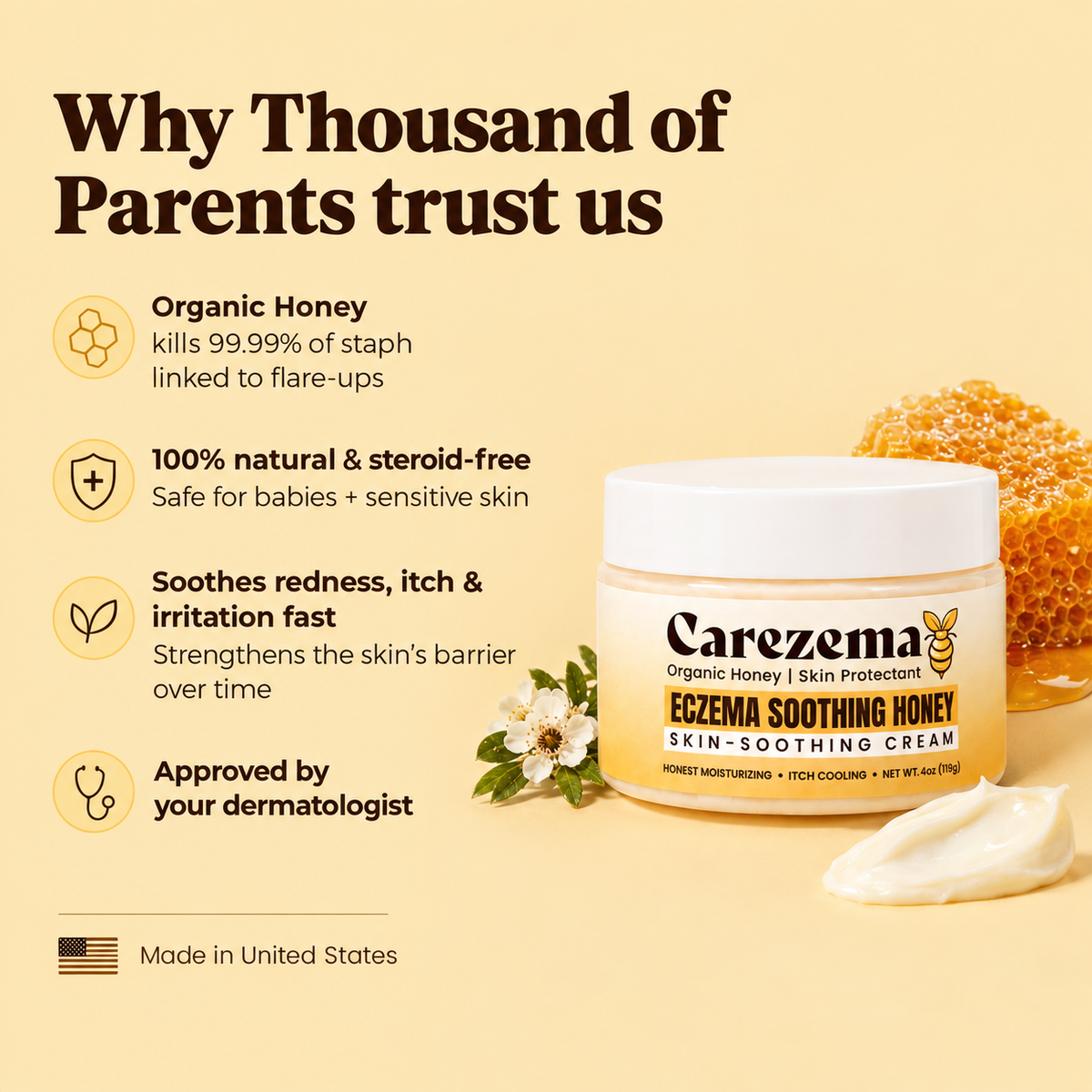 Carezema Eczema Honey