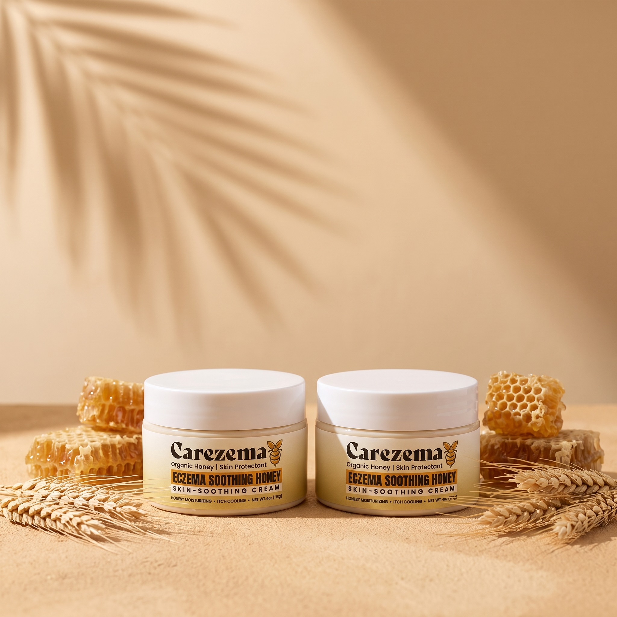 Korean Honey Eczema-Soothing Cream | 2-Pack